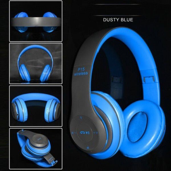 P47 Wireless Bluetooth Foldable Headset | 5-Hour Playtime | Crystal Clear Sound | Bluetooth 5.0 – Enhanced Audio Experience Ahsangadgetzone