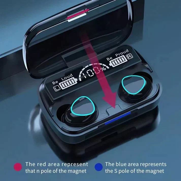 M10 Wireless Bluetooth Earbuds & Headphones Bluetooth Earphones Trendybaazaar