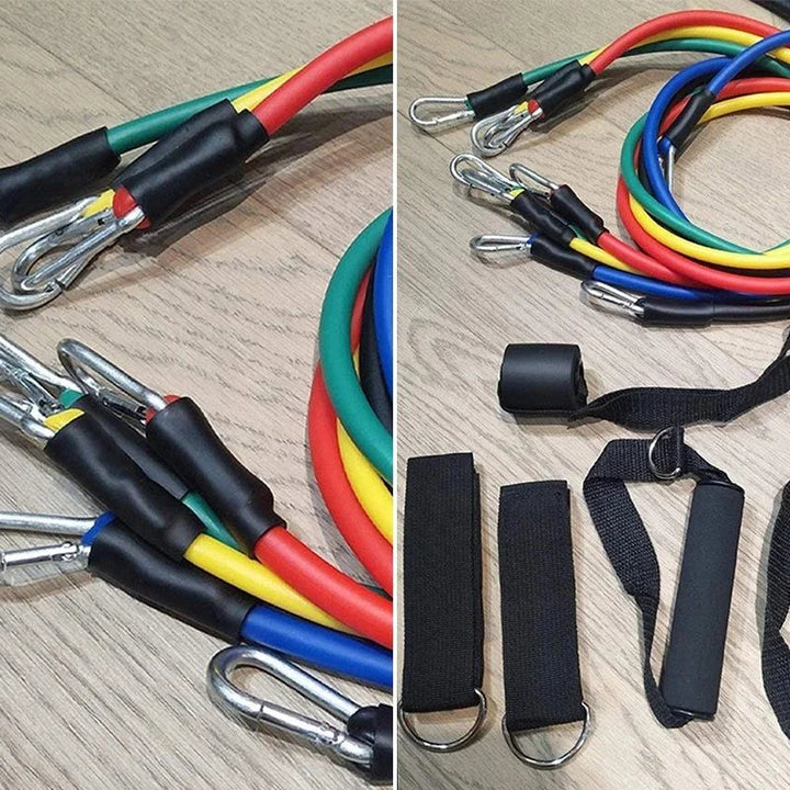 Power Exercise Resistance Band Set 5 In 1 Avuke Goods