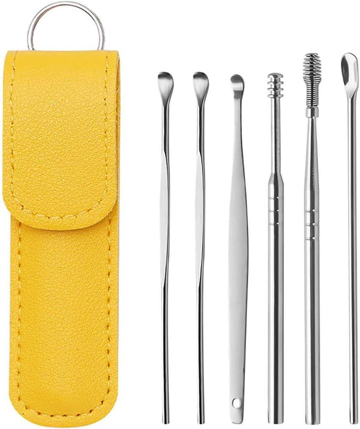 Ear Wax Cleaning Stainless steel tool Kit 6 Pcs Ravi Rang Collection