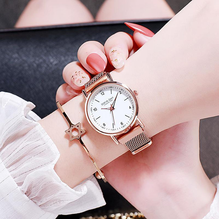 Fashion hipster explosion Starry Sky ladies luminous watch casual fashion watch student new watch spot Ravi Rang Collection