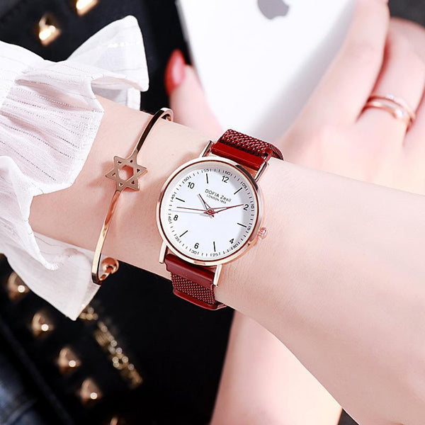 Fashion hipster explosion Starry Sky ladies luminous watch casual fashion watch student new watch spot Ravi Rang Collection