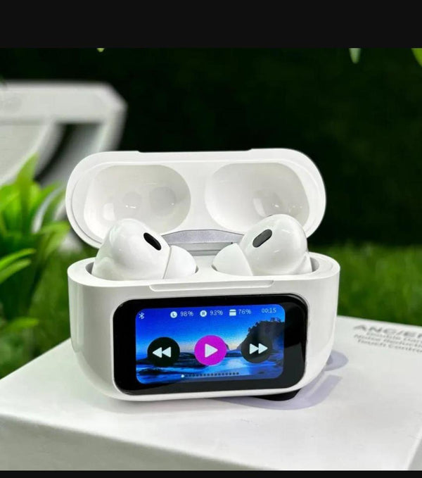 Earbuds Noise-Cancelling with Smart Touch LED Ravi Rang Collection