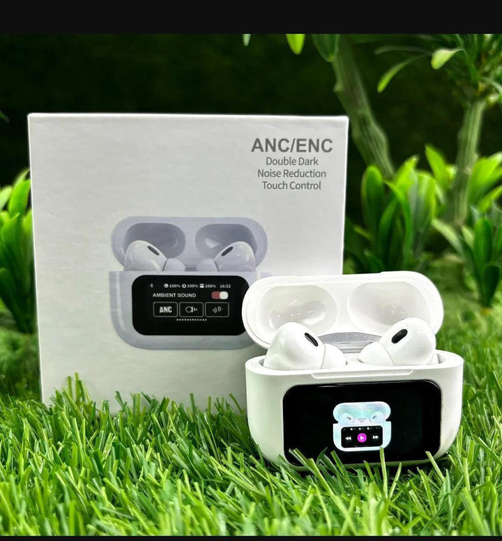 Earbuds Noise-Cancelling with Smart Touch LED Ravi Rang Collection