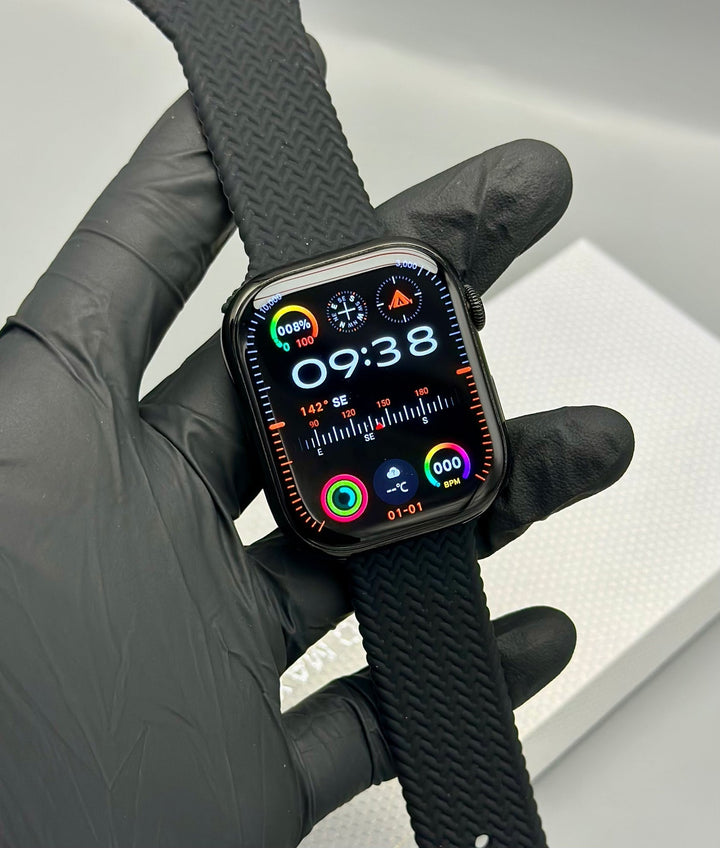 HK10 Pro Max Smartwatch | Super AMOLED Curved Display | AI ChatGPT | Bluetooth Calling & Headset Connectivity | Built-in Storage Ahsangadgetzone