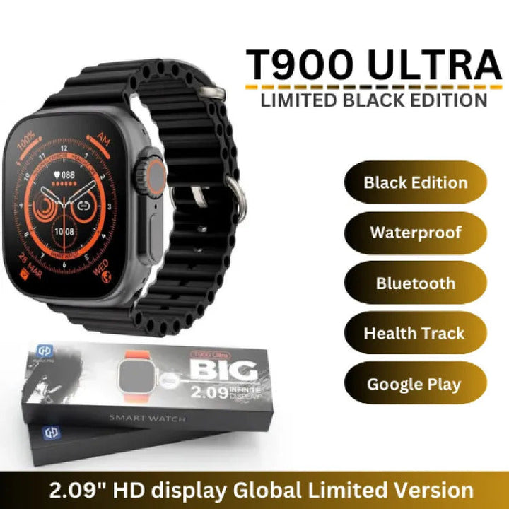 T900 Ultra 2 Smartwatch | 2.09” Infinite Display | 49mm Dial | Bluetooth Calling | Built-in Games | Crown Control Ahsangadgetzone