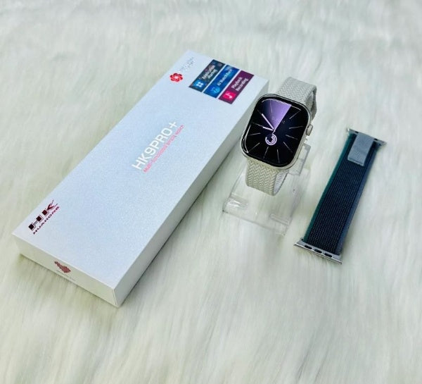 HK9 Pro Plus Smartwatch | Series 9 | Super AMOLED Display | 2GB Memory | AI ChatGPT | Smart Island | Bluetooth Calling Ahsangadgetzone