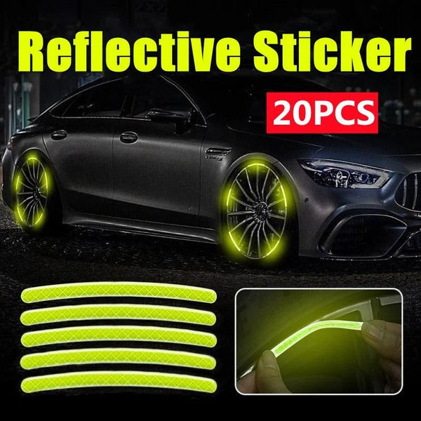 Car Wheel Hub Reflective Sticker Avuke Goods