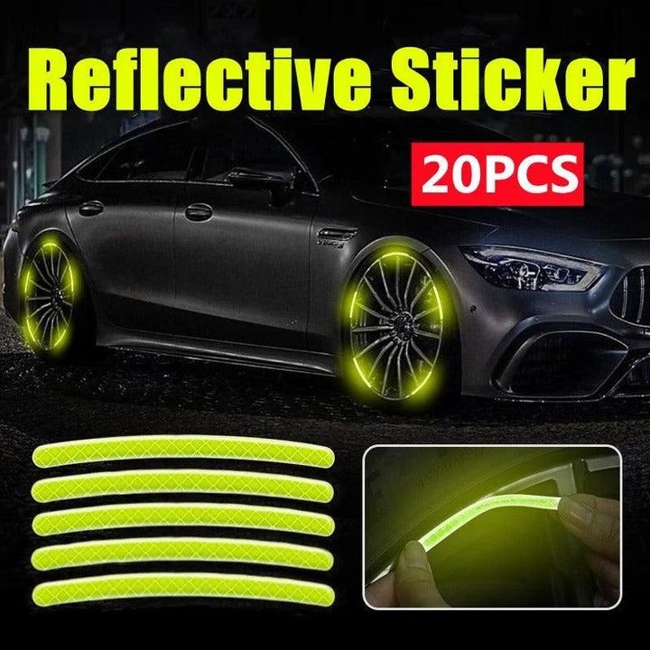 Car Wheel Hub Reflective Sticker Avuke Goods