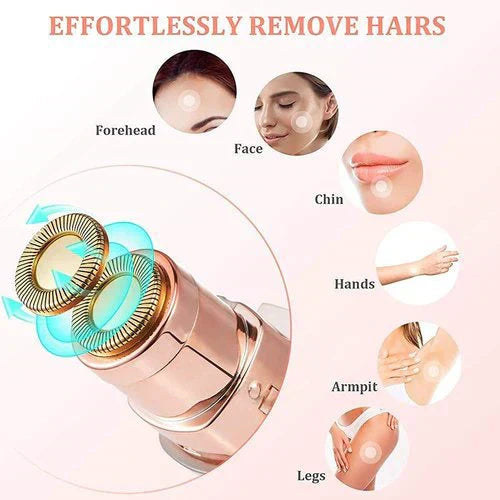 Flawless Brow Elegance: 2-in-1 Electric Eyebrow Trimmer & Shaver Avuke Goods