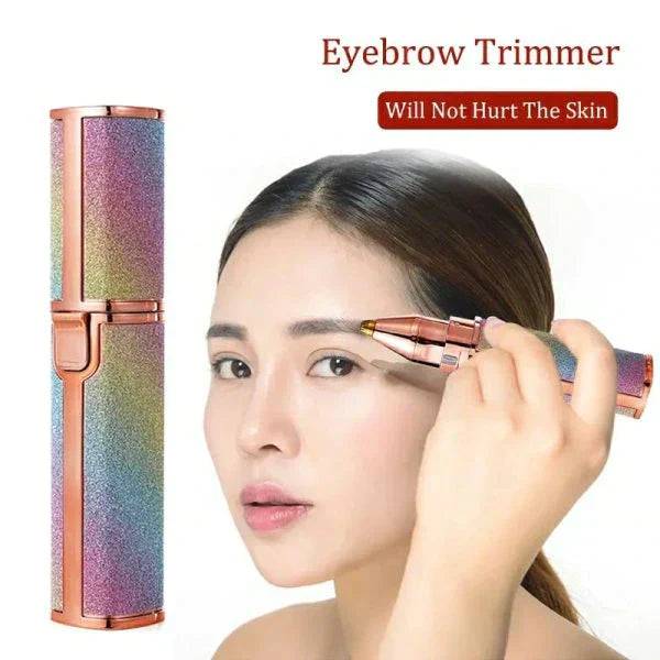 Flawless Brow Elegance: 2-in-1 Electric Eyebrow Trimmer & Shaver Avuke Goods