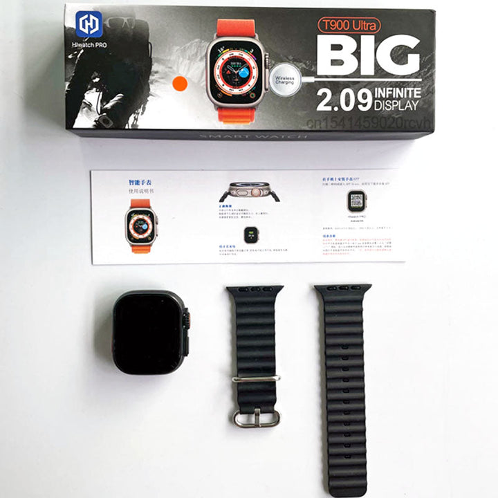 T900 Ultra 2 Smartwatch | 2.09” Infinite Display | 49mm Dial | Bluetooth Calling | Built-in Games | Crown Control Ahsangadgetzone