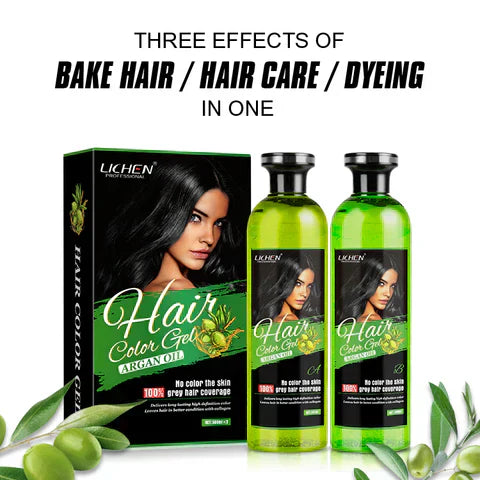 LICHEN PROFESSSIONAL HAIR COLOR GEL WITH ARGON OIL Lichen
