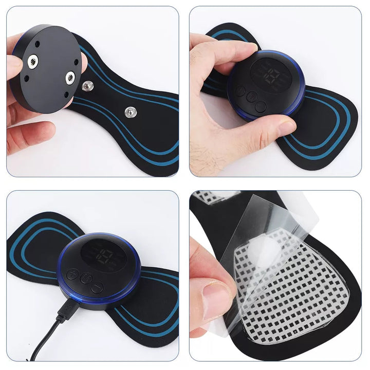 Ems Butterfly Portable Neck Massager Avuke Goods