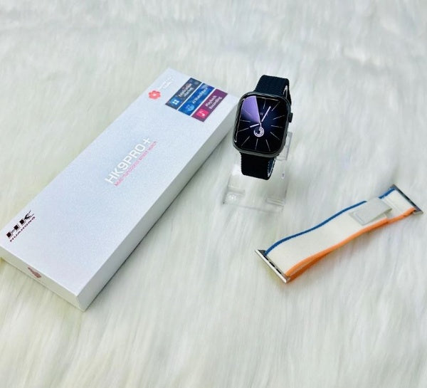 HK9 Pro Plus Smartwatch | Series 9 | Super AMOLED Display | 2GB Memory | AI ChatGPT | Smart Island | Bluetooth Calling Ahsangadgetzone