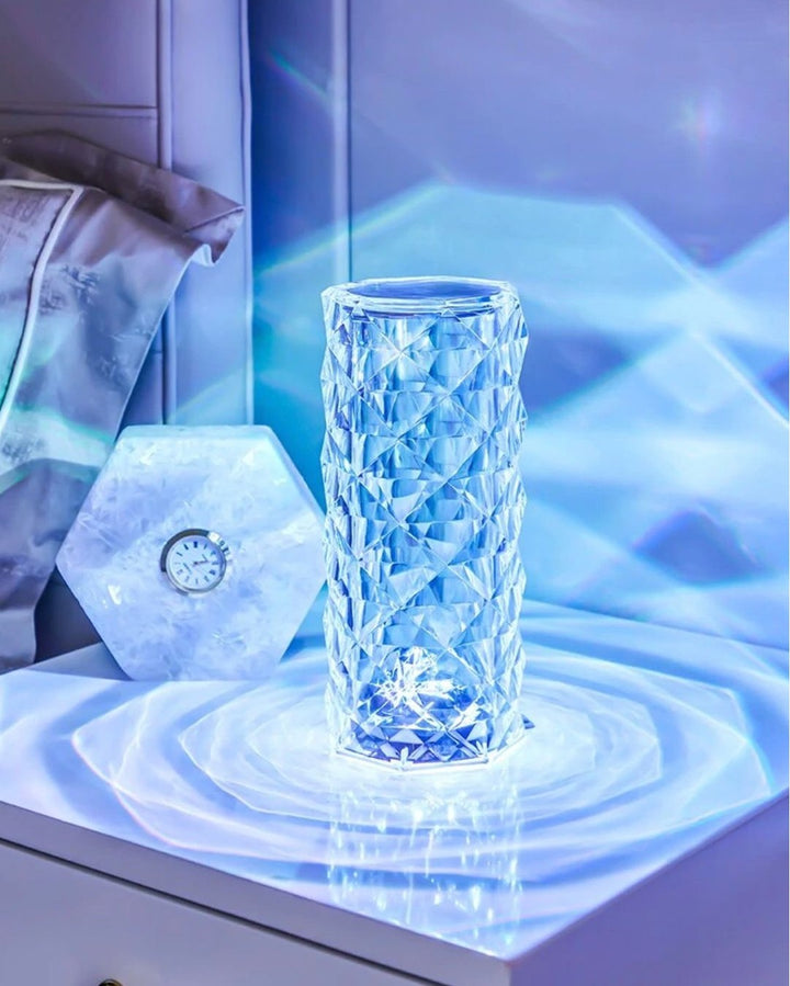 Dazzling Crystal Diamond Lamp - Illuminate Your Space Smile Mart