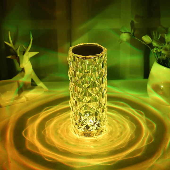 Dazzling Crystal Diamond Lamp - Illuminate Your Space Smile Mart