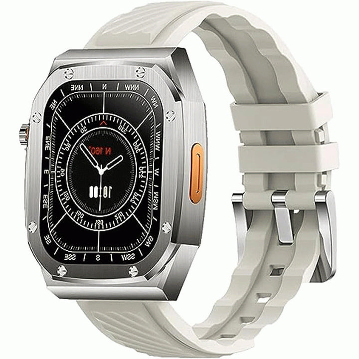 Z79 Max Armour Smart Watch – 2.1" IPS Display, Bluetooth Call, AI Voice Assistant, Compass, Heart Rate & Sports Tracking – Black Ahsangadgetzone