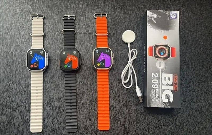 T900 Ultra 2 Smartwatch | 2.09” Infinite Display | 49mm Dial | Bluetooth Calling | Built-in Games | Crown Control Ahsangadgetzone