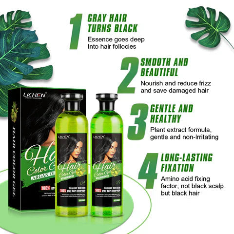 LICHEN PROFESSSIONAL HAIR COLOR GEL WITH ARGON OIL Lichen