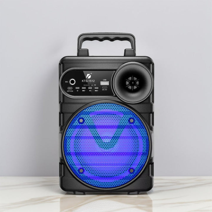 KTS-1512 Wireless Bluetooth Speaker – TWS, FM, USB, Mic, Original K Board Ahsangadgetzone