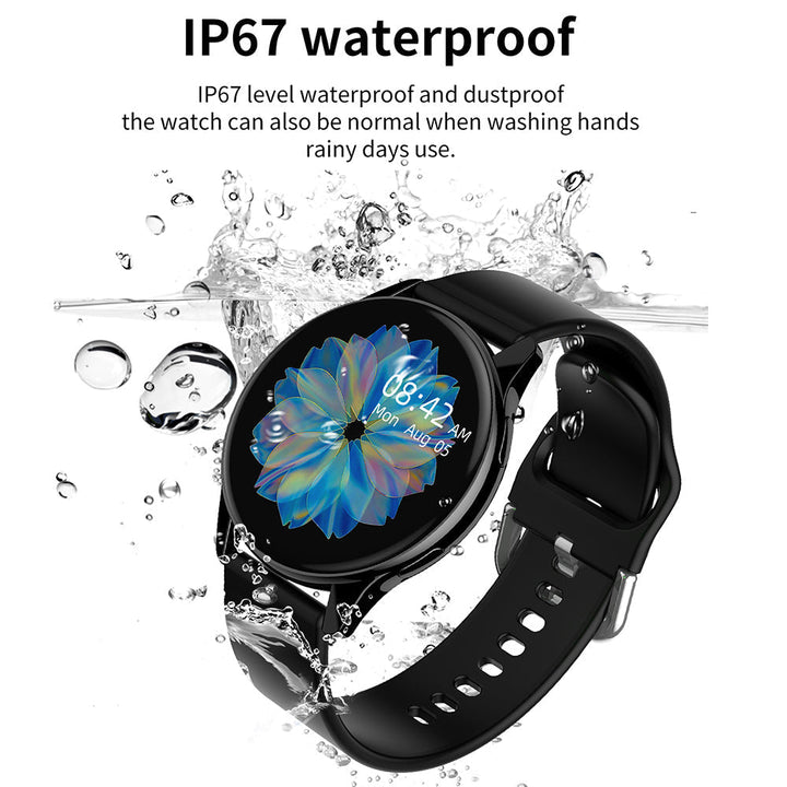 Active 2 Pro Smartwatch | Waterproof Round Display | Bluetooth Call & Heart Rate Monitor | Multi-Sport Mode | Android Compatible Ahsangadgetzone