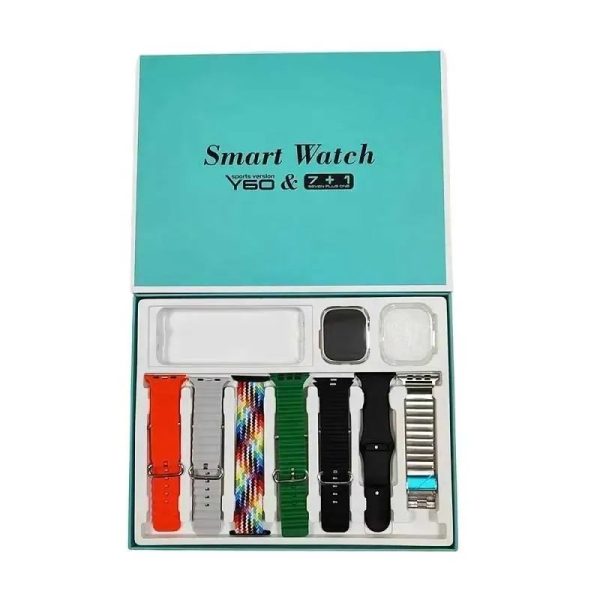 Y60 Smart Watch 7+1: The All-In-One Smart Watch for Every Style & Need Ahsangadgetzone