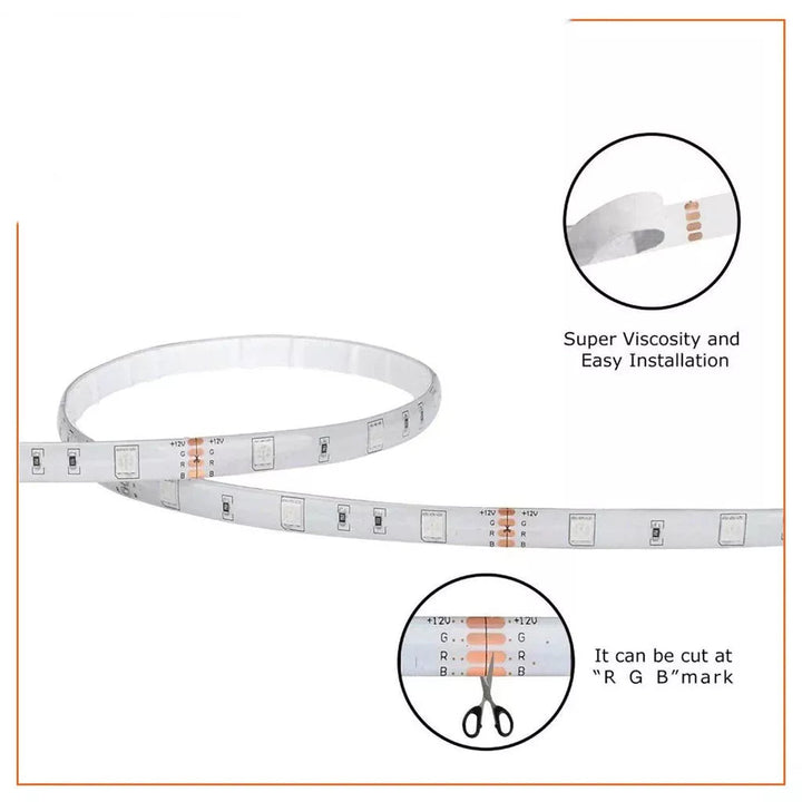 RGB Smart LED Strip Light Avuke Goods