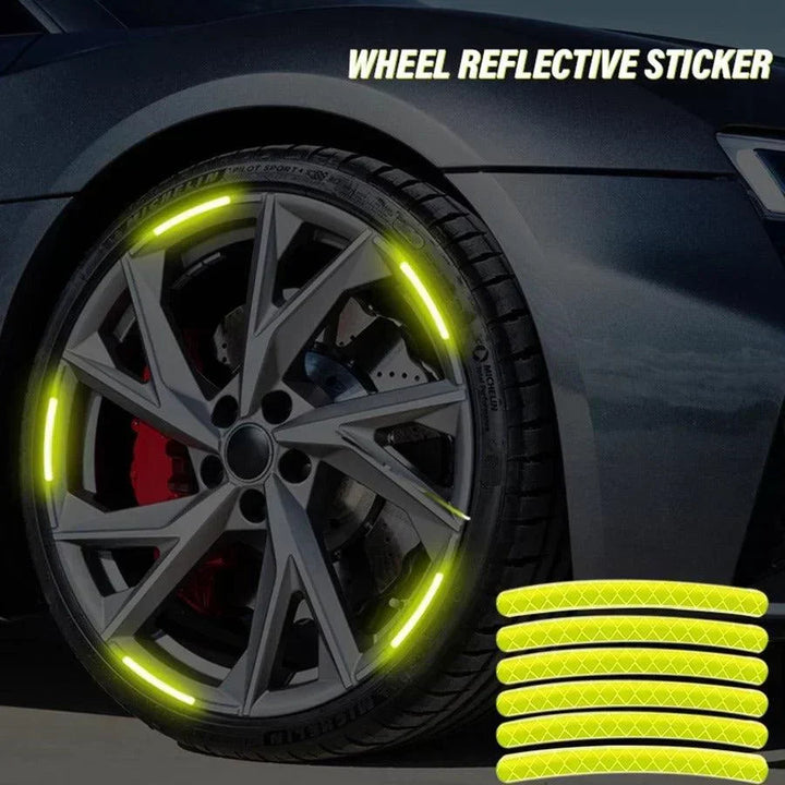 Car Wheel Hub Reflective Sticker Avuke Goods