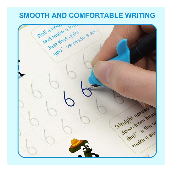 Magical Calligraphy Adventure 4-Piece Set with 10 Refillable Copybooks Avuke Goods