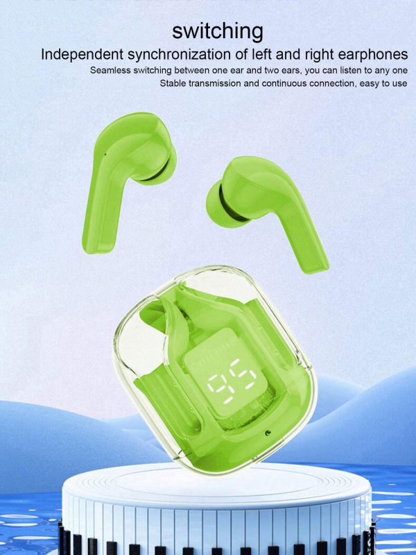 Air31 Earbuds Wireless Crystal Transparent And Bluetooth Avuke Goods