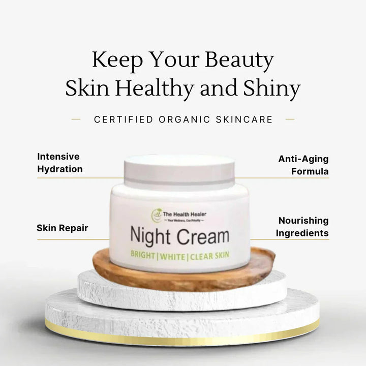 Night Cream For Bright, White And Clear Skin. Zainsar