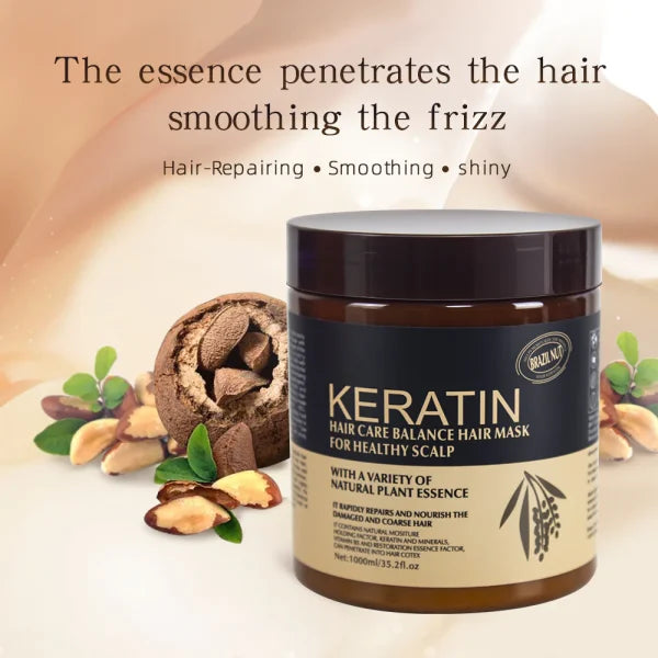 Keratin Hair Care Balance Hair Mask & Hair Treatment – (500ml) Avuke Goods