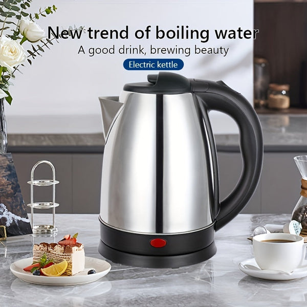 Premium Quality 2.0L Stainless Steel Electric Kettle – Fast Boil, Durable, and Efficient Fashion Mart