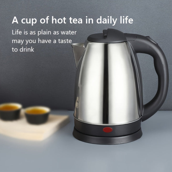 Premium Quality 2.0L Stainless Steel Electric Kettle – Fast Boil, Durable, and Efficient Fashion Mart