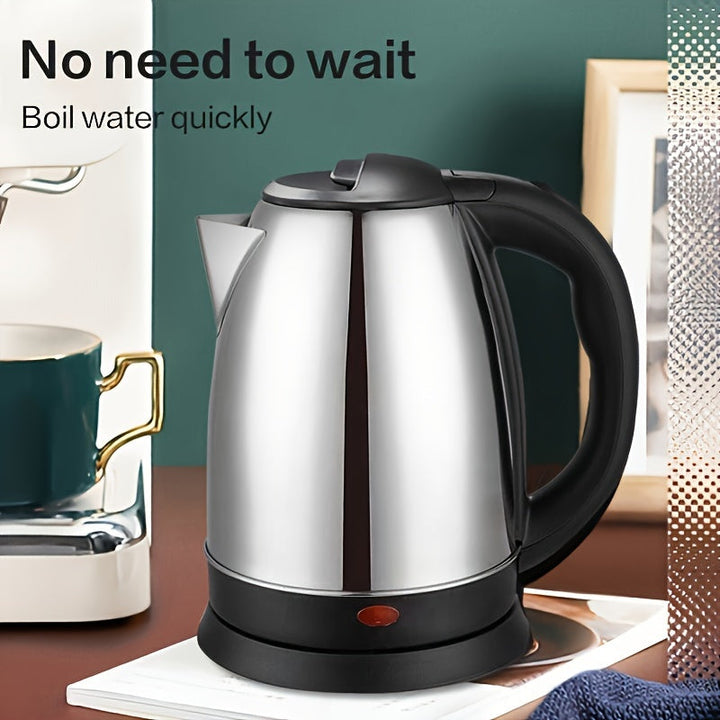 Premium Quality 2.0L Stainless Steel Electric Kettle – Fast Boil, Durable, and Efficient Fashion Mart
