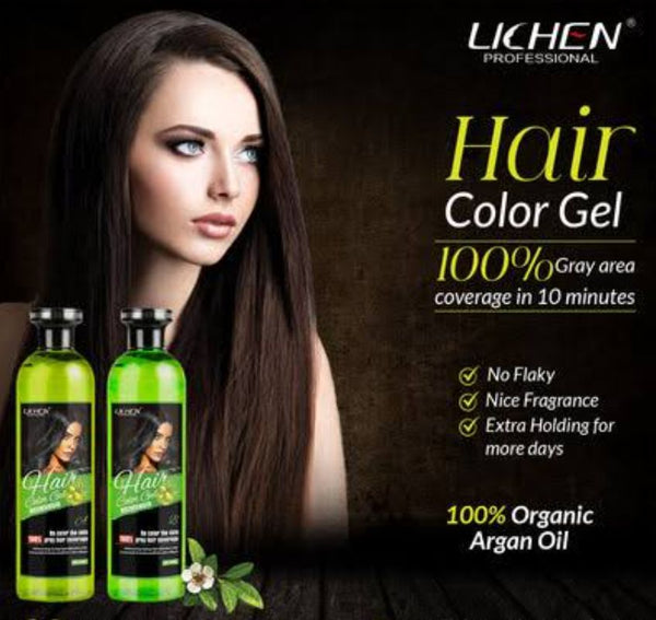 LICHEN PROFESSSIONAL HAIR COLOR GEL WITH ARGON OIL Lichen