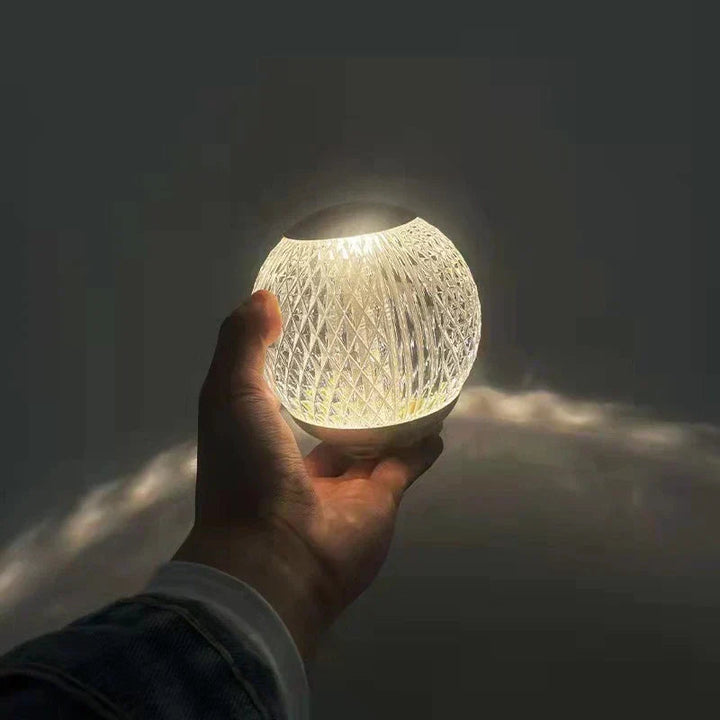 Elegance Sphere Glass RGB Lamp Avuke Goods