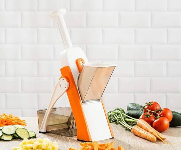 5 in 1 chopper mandoline slicer with dicing blade Aram ka bazar