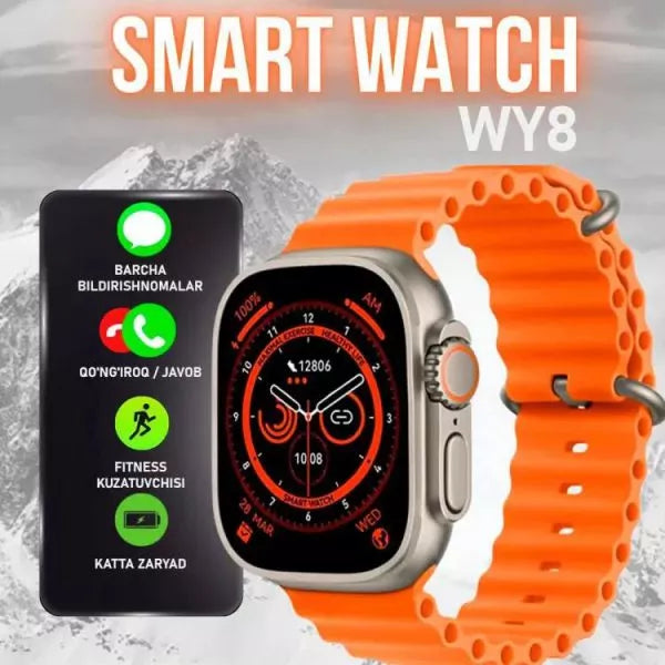 Wy8 Ultra Smart Watch Avuke Goods