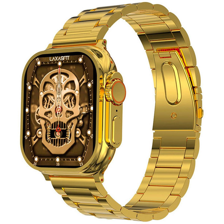 Fendior G9 Ultra Max Gold Smart Watch with 2.02-Inch Full Screen Display Ahsangadgetzone