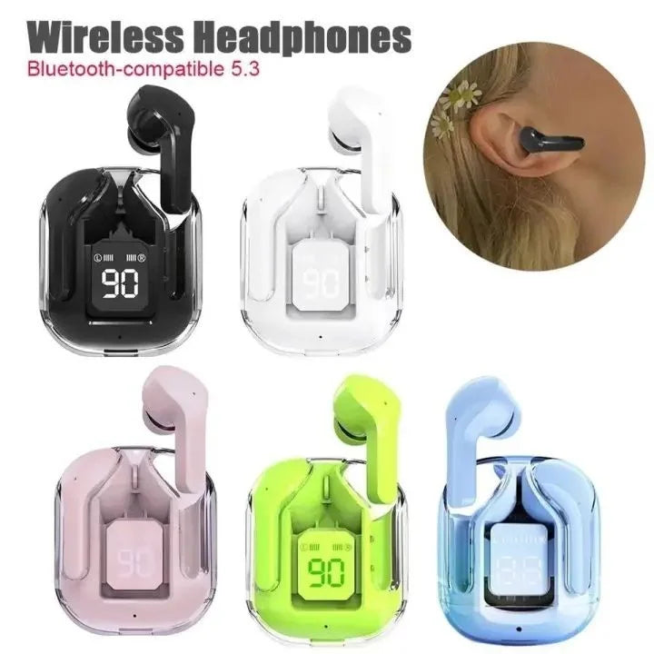 Air31 Earbuds Wireless Crystal Transparent And Bluetooth Avuke Goods