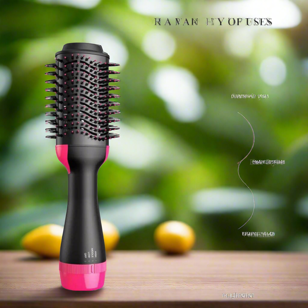 3 in 1 Hot Air Brush & Hair Curler Straightener Ravi Rang Collection