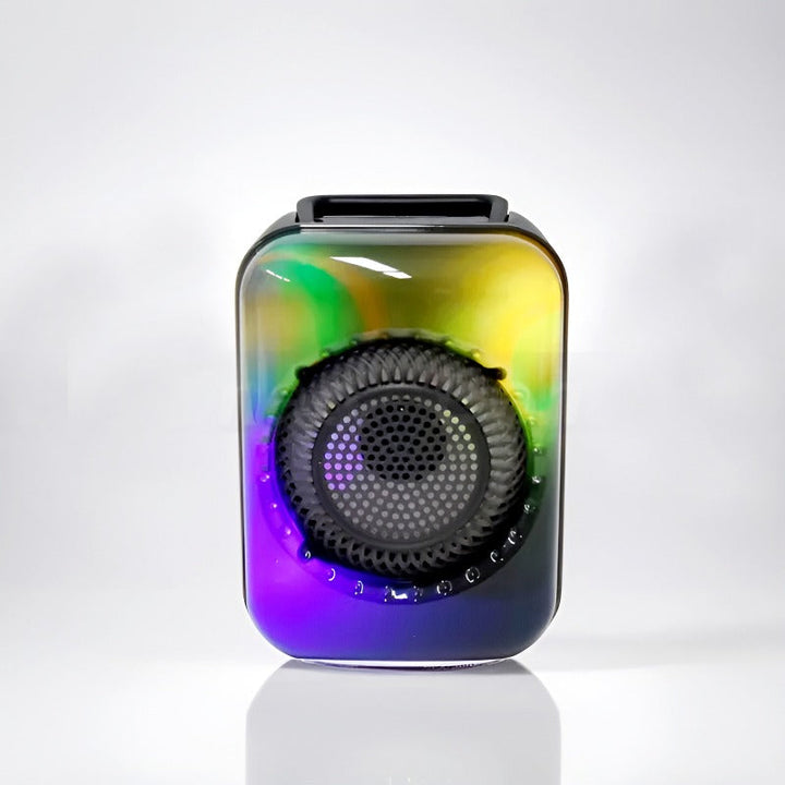 GTS-1867 Mini Portable 3-Inch Wireless Speaker – Rechargeable with Flame Lighting Effect Ahsangadgetzone