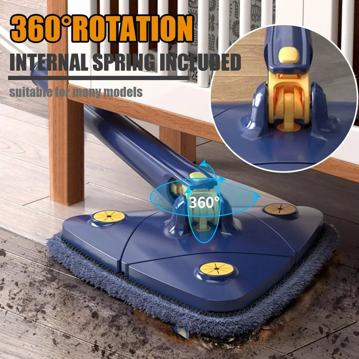 Adjustable 360 Degree Rotatable Mop Avuke Goods