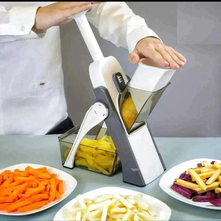 5 in 1 chopper mandoline slicer with dicing blade Aram ka bazar