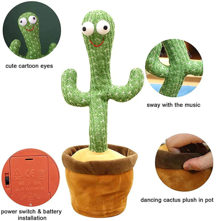 Cacto - Dancing Cactus Plush Toy local baba