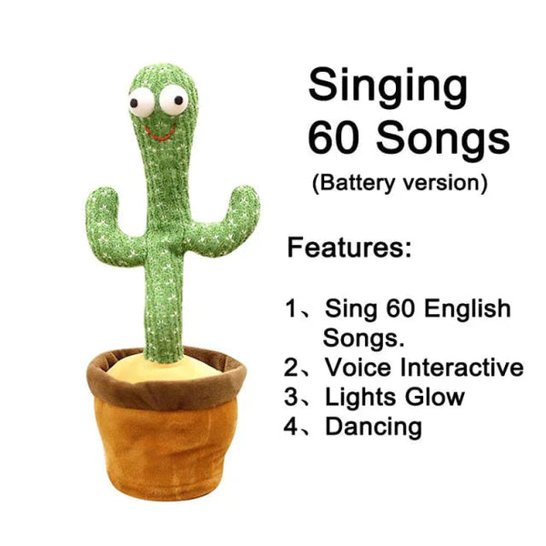 Cacto - Dancing Cactus Plush Toy local baba
