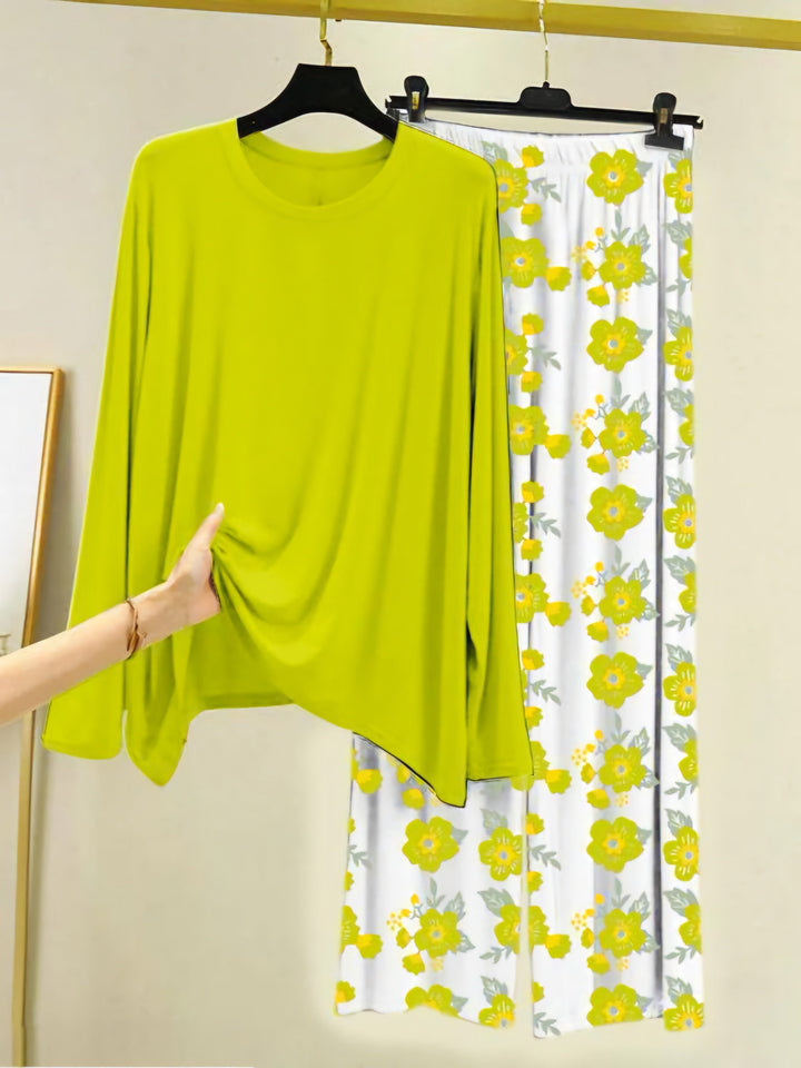 Night Suit 2Pcs Women's Stitched Plain Ravi Rang Collection