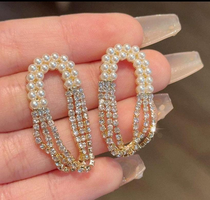 Silver Plated Earrings for Girls Ravi Rang Collection